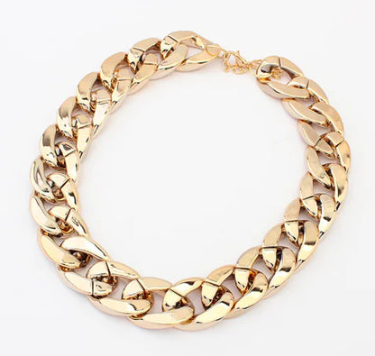 Trendy Chunky Chain Jewelry Accessories