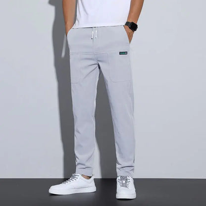 Casual Men's Elastic Business Pants