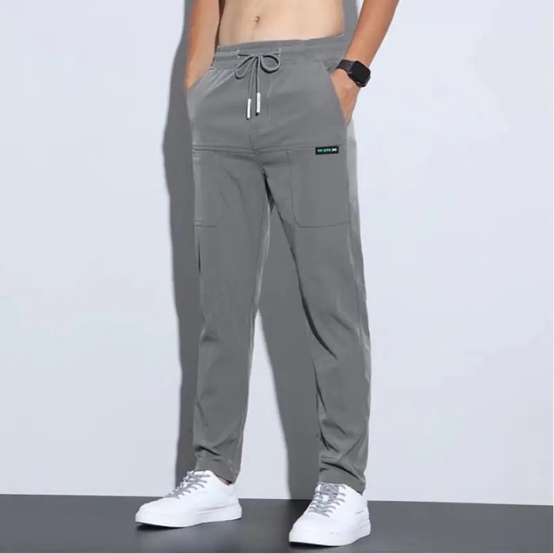 Casual Men's Elastic Business Pants