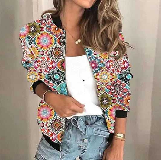 Women's Casual Zip Jacket