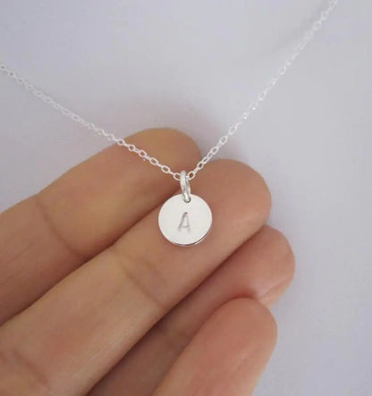Alphabet Pendant Short Necklace Accessories